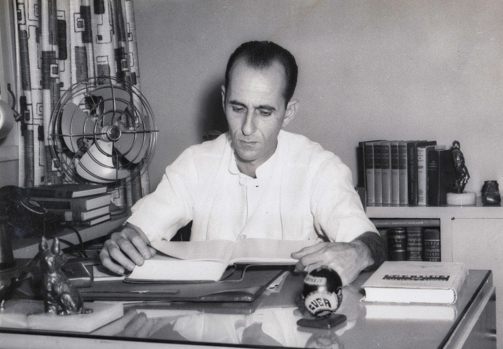  As an OB-Gyn, my father has delivered thousands of babies, including my two boys and most of our extended family. 