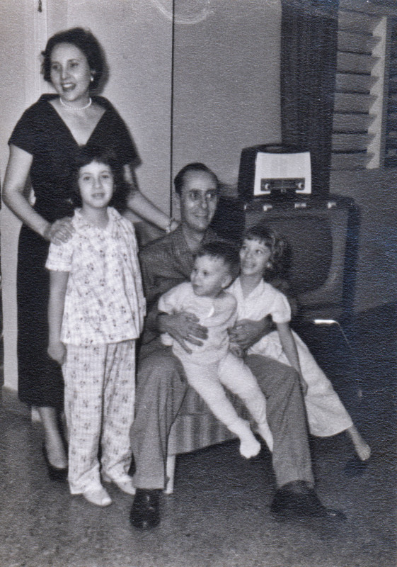  Shortly after this picture was taken, my parents left my sisters and I, fleeing to Florida. 